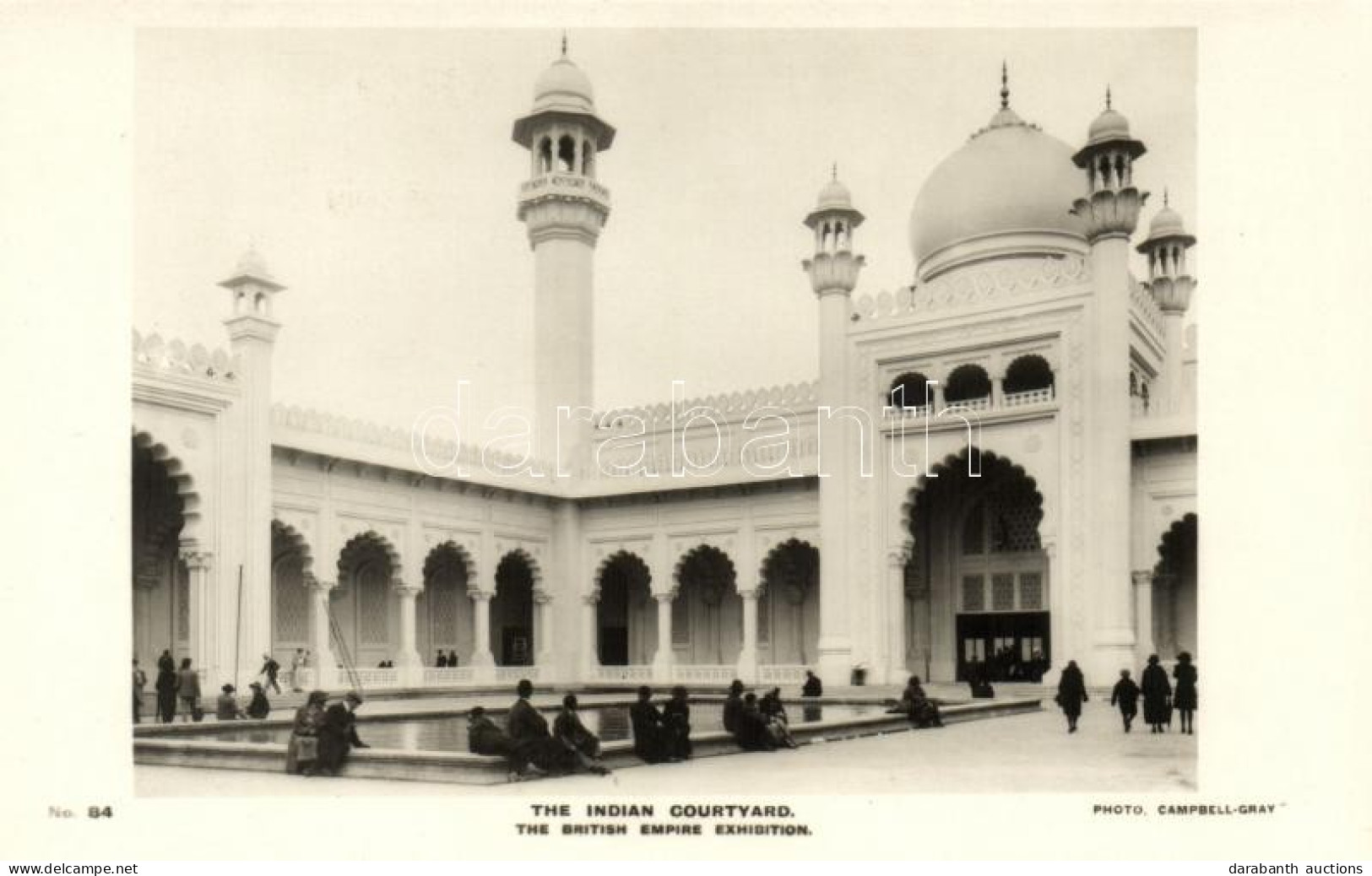 ** T1 1924 Wembley, British Empire Exhibition, Indian Courtyard - Ohne Zuordnung