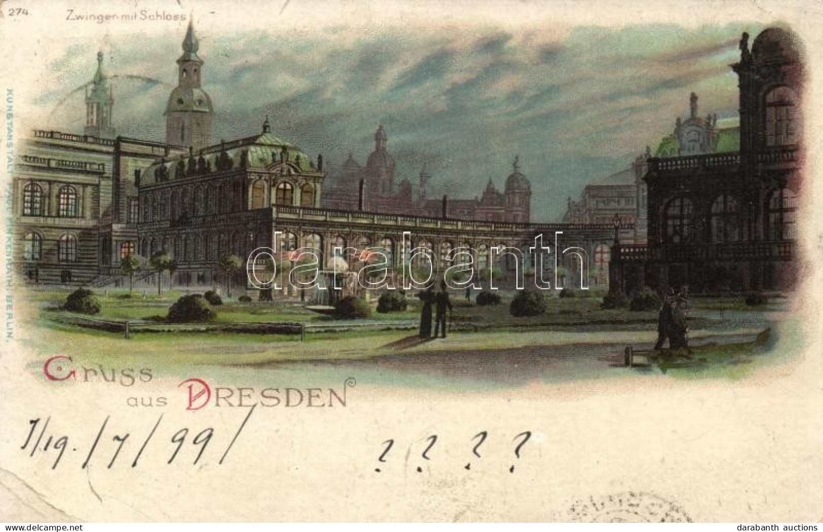 T3 1899 Dresden Litho (EB) - Ohne Zuordnung