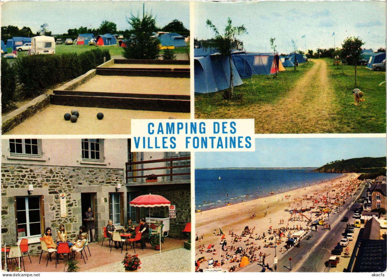CPM Plérin Camping Des Villes Fontaines (1181536) - Plérin / Saint-Laurent-de-la-Mer