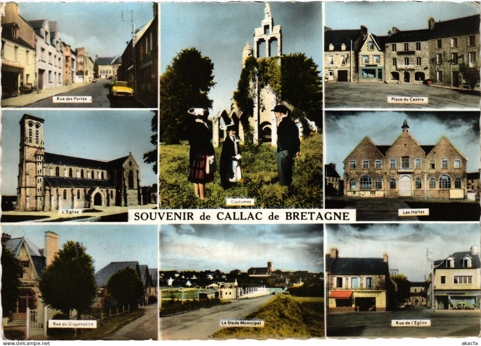 CPM Souvenir De Callac-de-Bretagne (1181616) - Callac