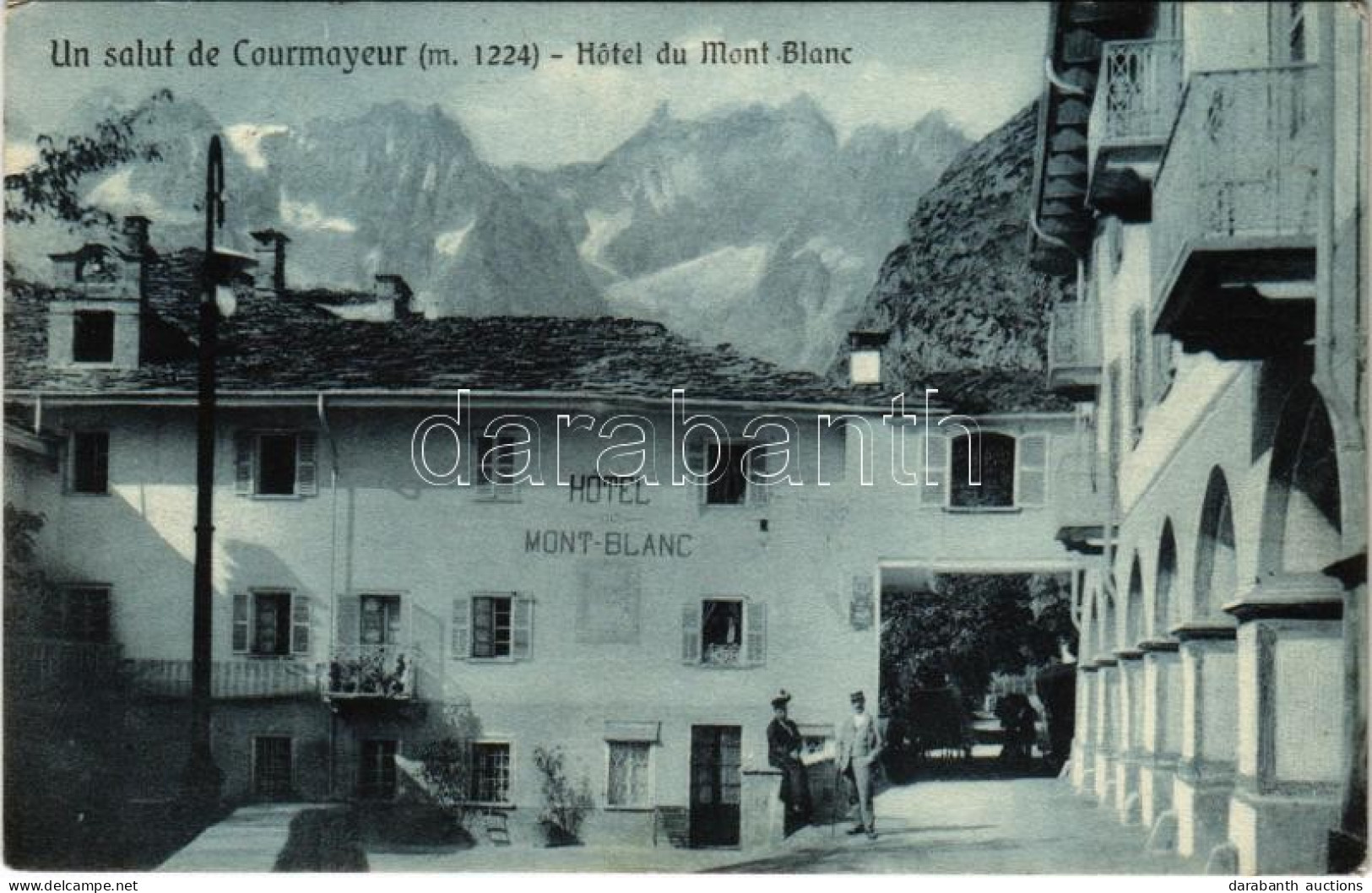 T2 1909 Courmayeur, Hotel Du Mont Blanc - Ohne Zuordnung