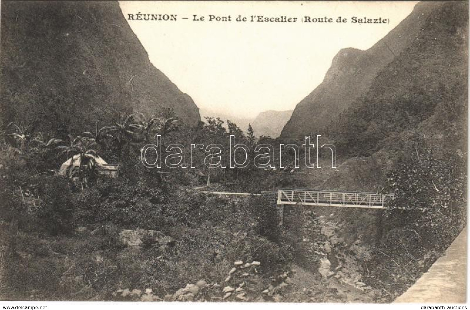 ** T1 Le Pont De L'Escalier (Route De Salazie) / Bridge, Mountains - Unclassified