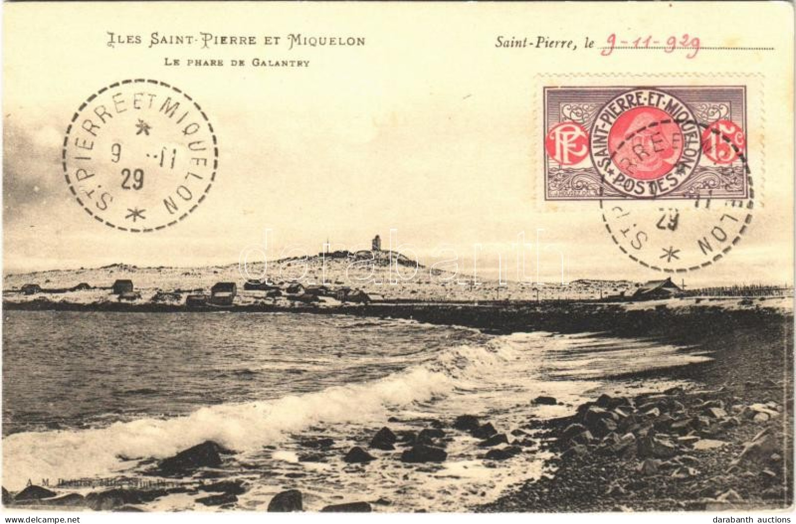 * T2/T3 Le Phare De Galantry / Lighthouse, Coast (gluemark) - Unclassified