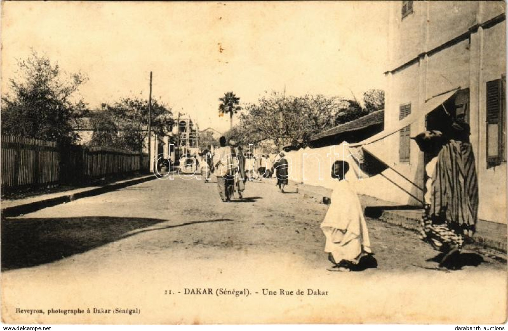 ** T2/T3 Dakar, Une Rue / Street View, African Folklore (fl) - Ohne Zuordnung