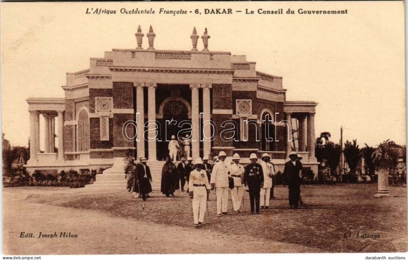 ** T1 Dakar, Le Conseil Du Gouvernement / The Government Council - Ohne Zuordnung