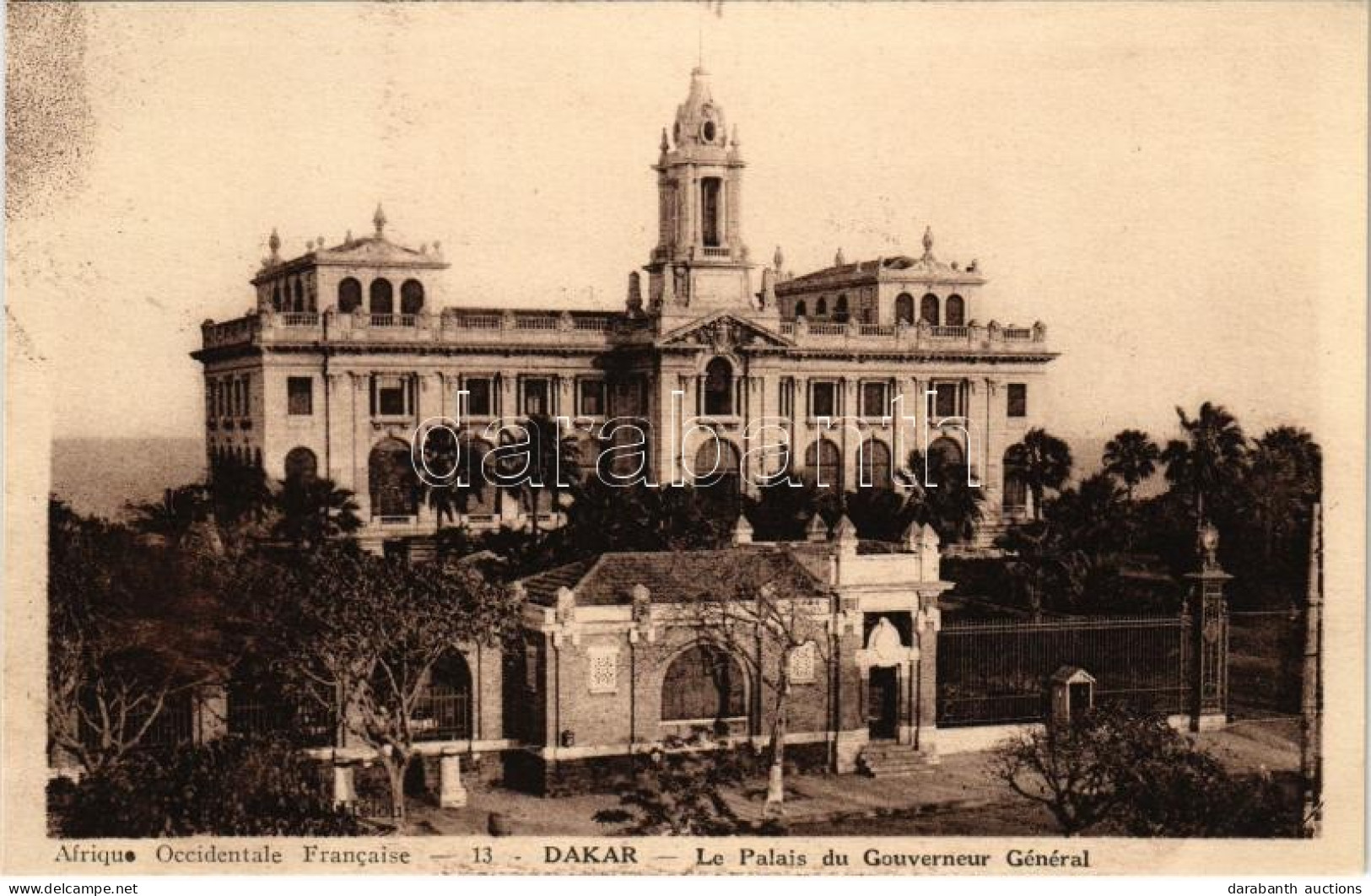 ** T1 Dakar, Le Palais Du Gouverneur Général / Palace Of The Governor General - Ohne Zuordnung