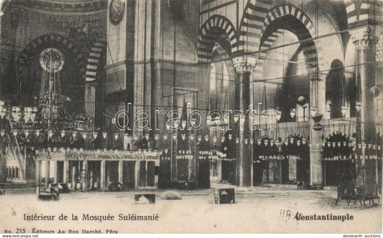 T3/T4 Constantinople, Suleiman's Mosque Interior (fa) - Zonder Classificatie