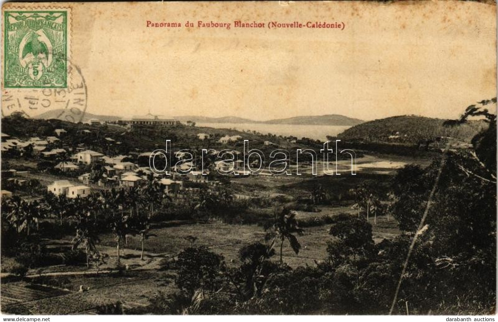 * T3/T4 Nouméa, Panorama Du Faubourg Blanchot / General View (EB) - Ohne Zuordnung