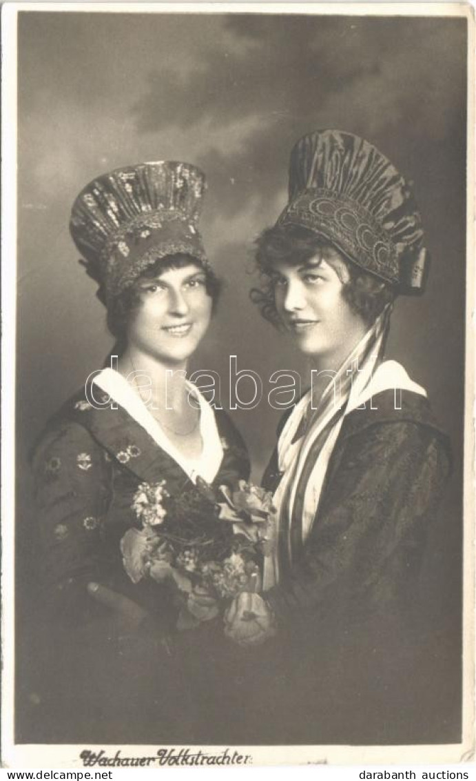 T2/T3 1930 Wachauer Volkstrachten / Austrian Folklore From Wachau. Fotograf Zipperle (Krems) Photo (EK) - Unclassified