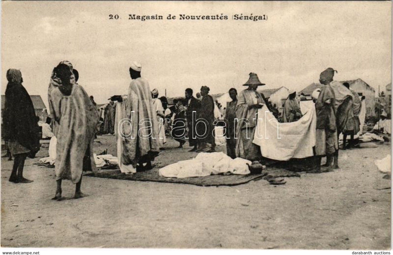 ** T1 Sénégal, Magasin De Nouveautés / Market, African Folklore - Non Classés