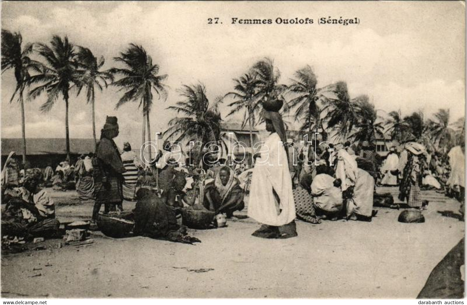 ** T1 Sénégal, Femmes Ouolofs / Market, Native Women, African Folklore - Zonder Classificatie