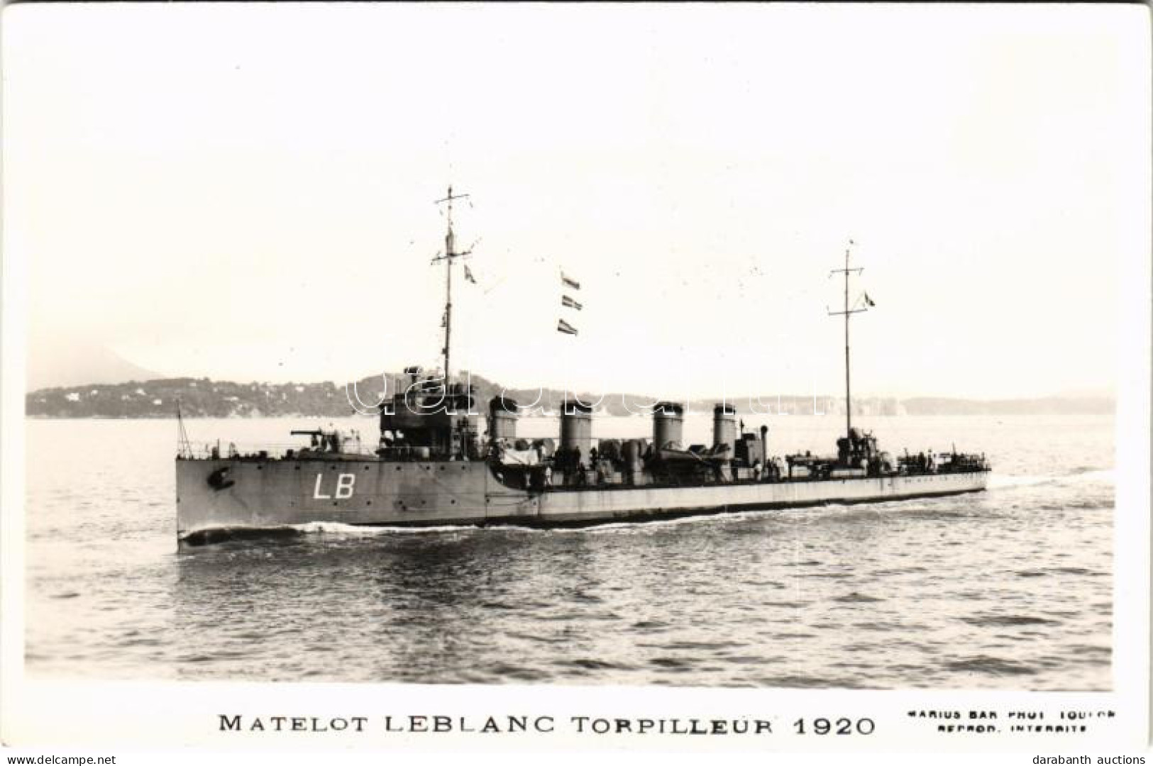 ** T1 Matelot Leblanc Torpilleur 1920 (ex SMS DUKLA, K.u.k. Kriegsmarine) - Ohne Zuordnung