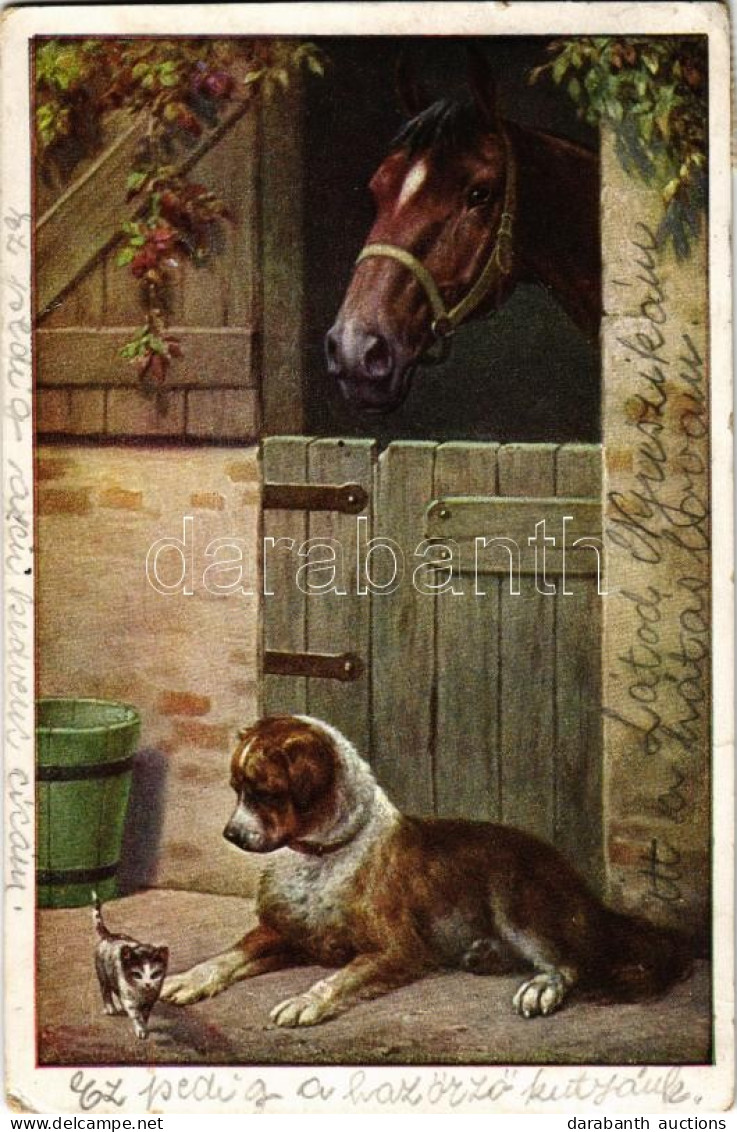 T2/T3 1933 Dog With Horse And Cat. M. M. Nr. 1165. (EK) - Non Classés