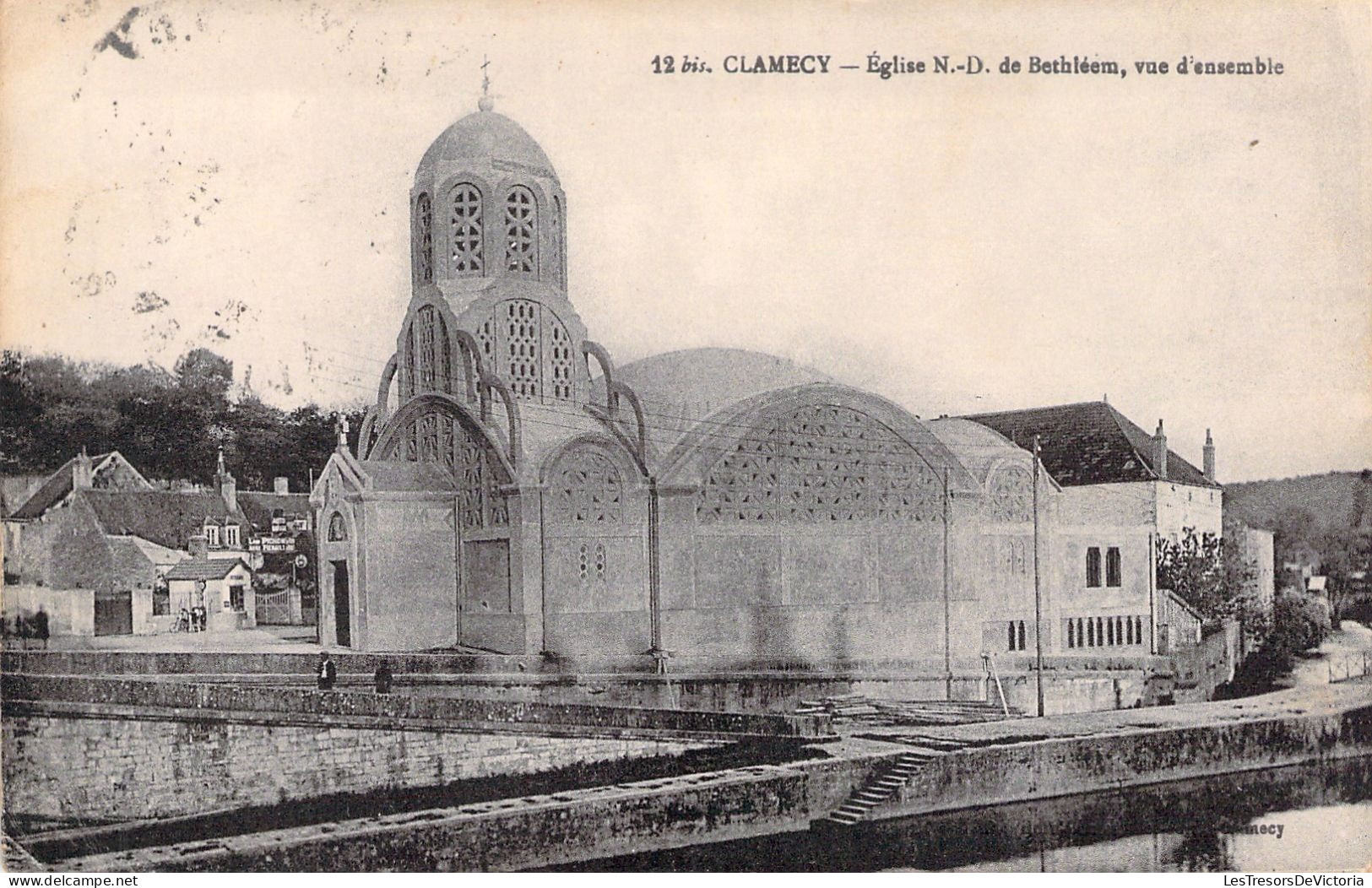 FRANCE - Clamecy - Eglise N D De Bethleem - Vue D'ensemble - Carte Postale Ancienne - Clamecy