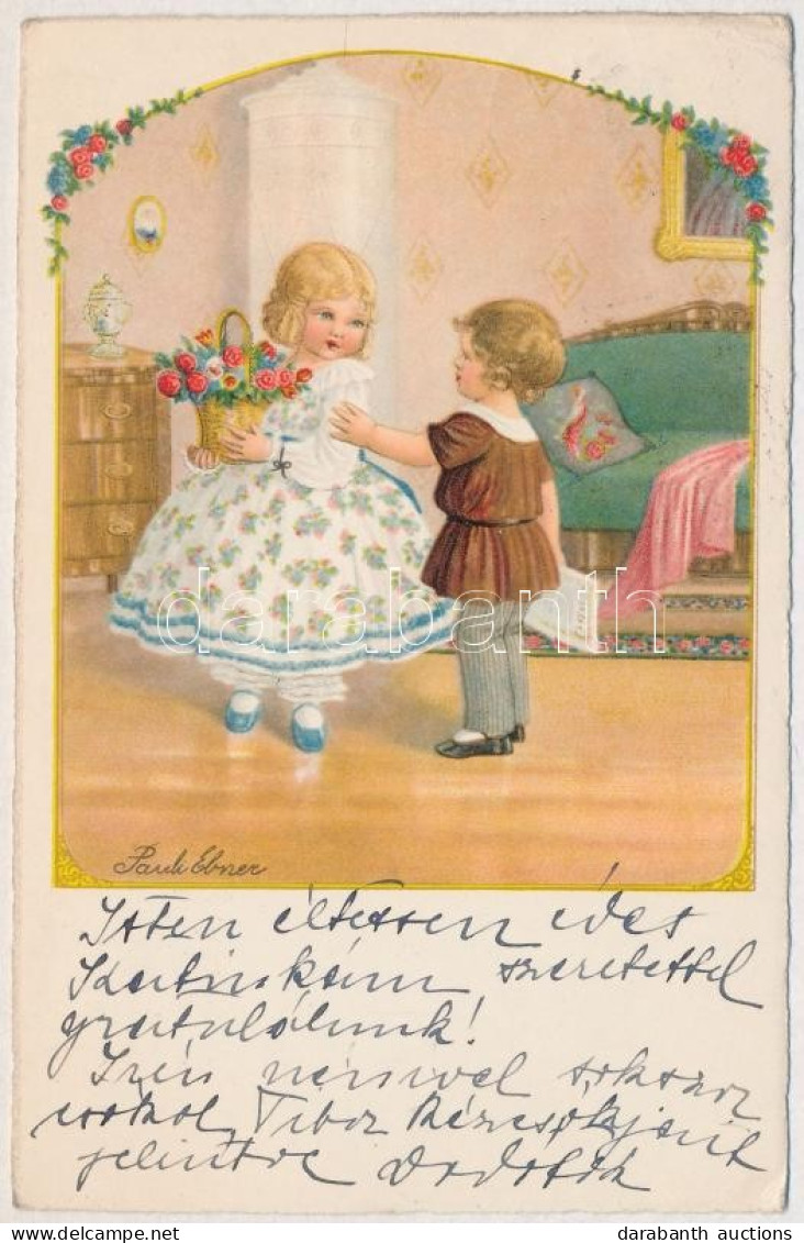 T2/T3 Children Art Postcard. No. 2798. S: Pauli Ebner (EK) - Unclassified