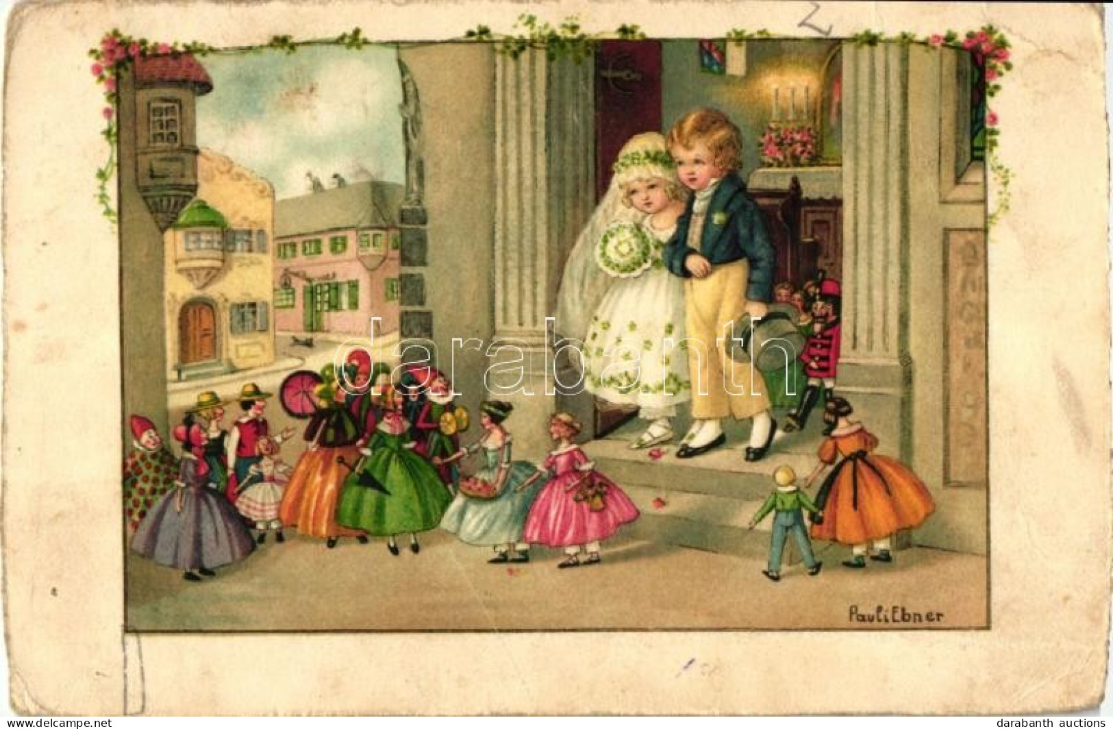 T3/T4 Children Art Postcard, A. R. Nr. 1862. S: Pauli Ebner (fa) - Zonder Classificatie