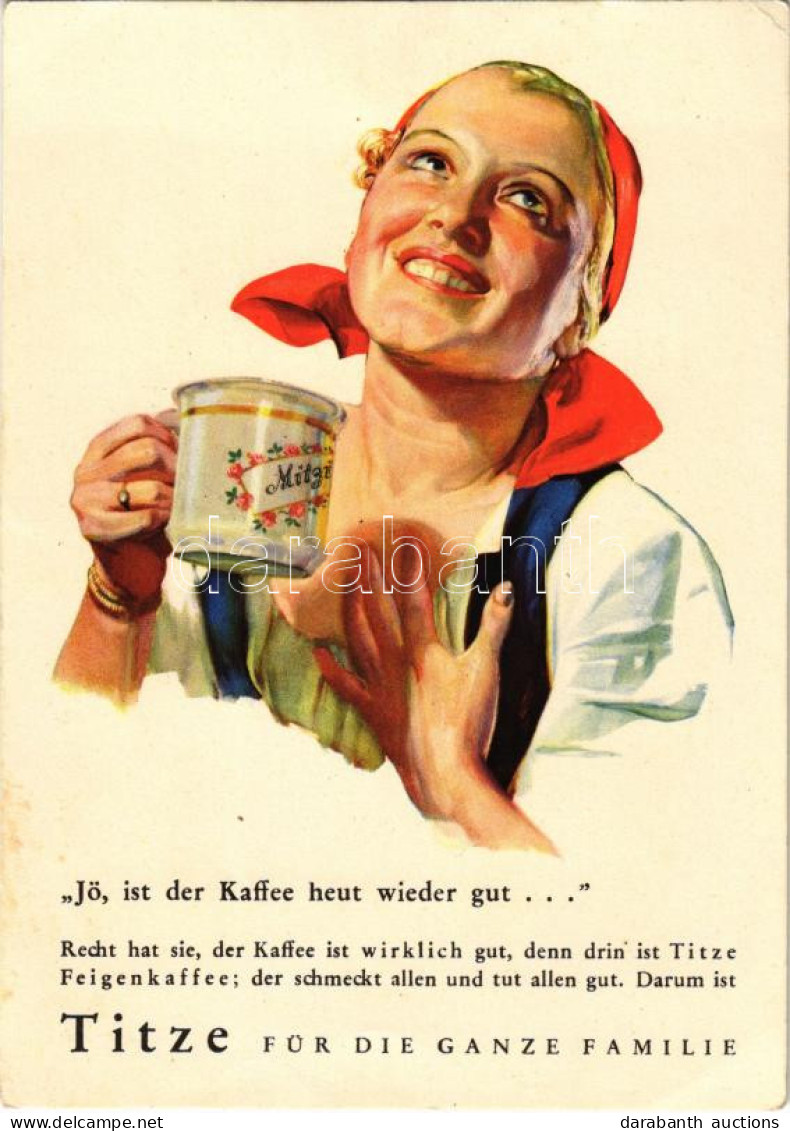 ** T2/T3 "Jö, Ist Der Kaffee Heut Wieder Gut..." Tutze Für Die Ganze Familie. Nr. 8. Mitzi / German Coffee Advertisement - Sin Clasificación