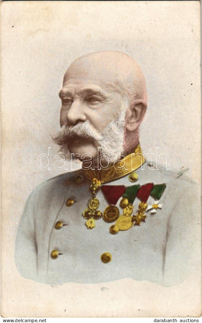 T2/T3 1915 Franz Josef / I. Ferenc József / Franz Joseph I Of Austria + "K.u.K. Artilleriezeugsdepot In Krakau Verwaltun - Unclassified