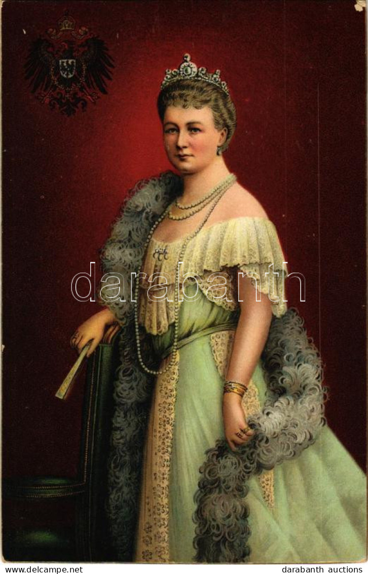 ** T2/T3 I. M. Augusta Victoria, Deutsche Kaiserin / Augusta Victoria Of Schleswig-Holstein, German Empress And Queen Of - Zonder Classificatie