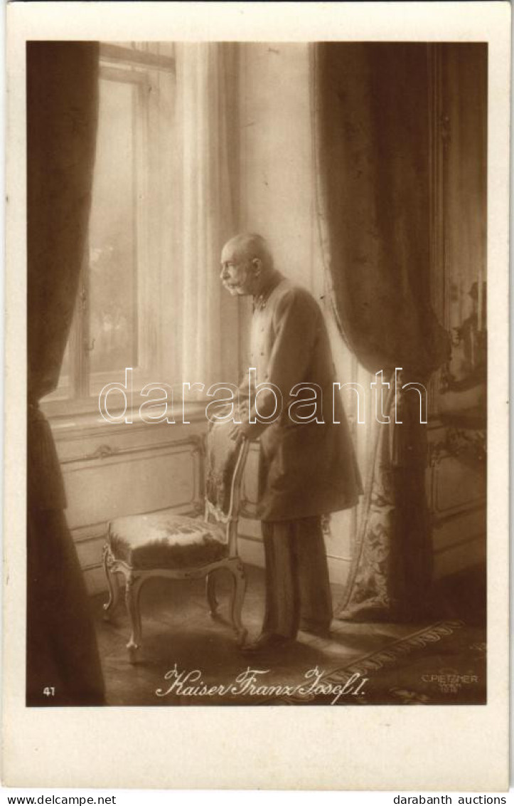 ** T2 Kaiser Franz Josef I / Ferenc József / Franz Joseph I Of Austria. C. Pietzner, Wien 1916 - Sin Clasificación
