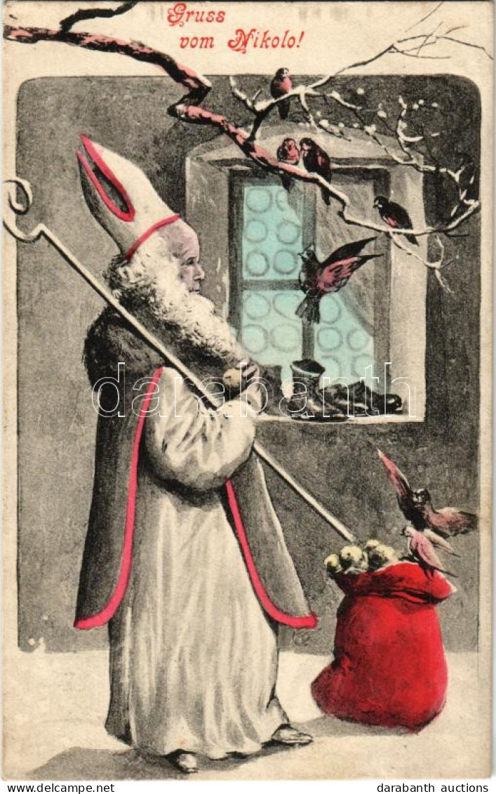 T2 1906 Gruss Vom Nikolo! / Mikulás / Saint Nicholas. W.P.V. 3015. - Zonder Classificatie