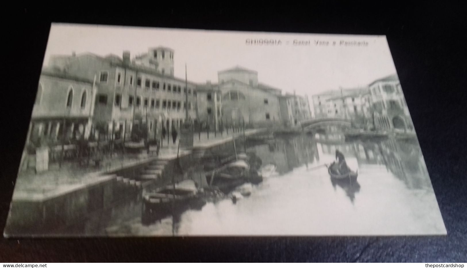 ITALIA - CHIOGGIA - Corso V. Emanuele, Animata,1900 Circa NON VIAGGIATA UNUSED - Chioggia