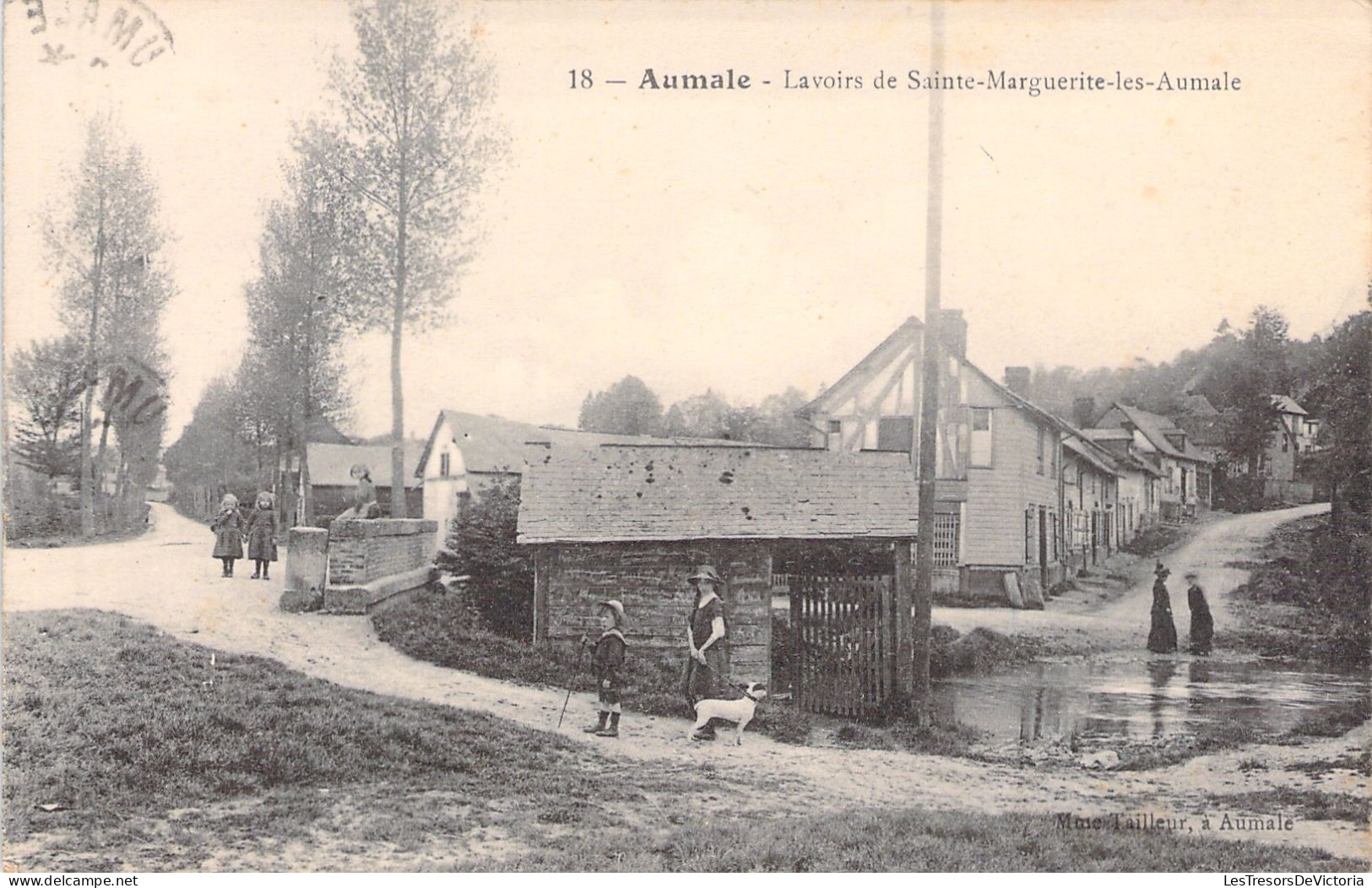 FRANCE - Aumale - Lavoirs De Sainte Marguerite Les Aumale - Carte Postale Ancienne - Aumale