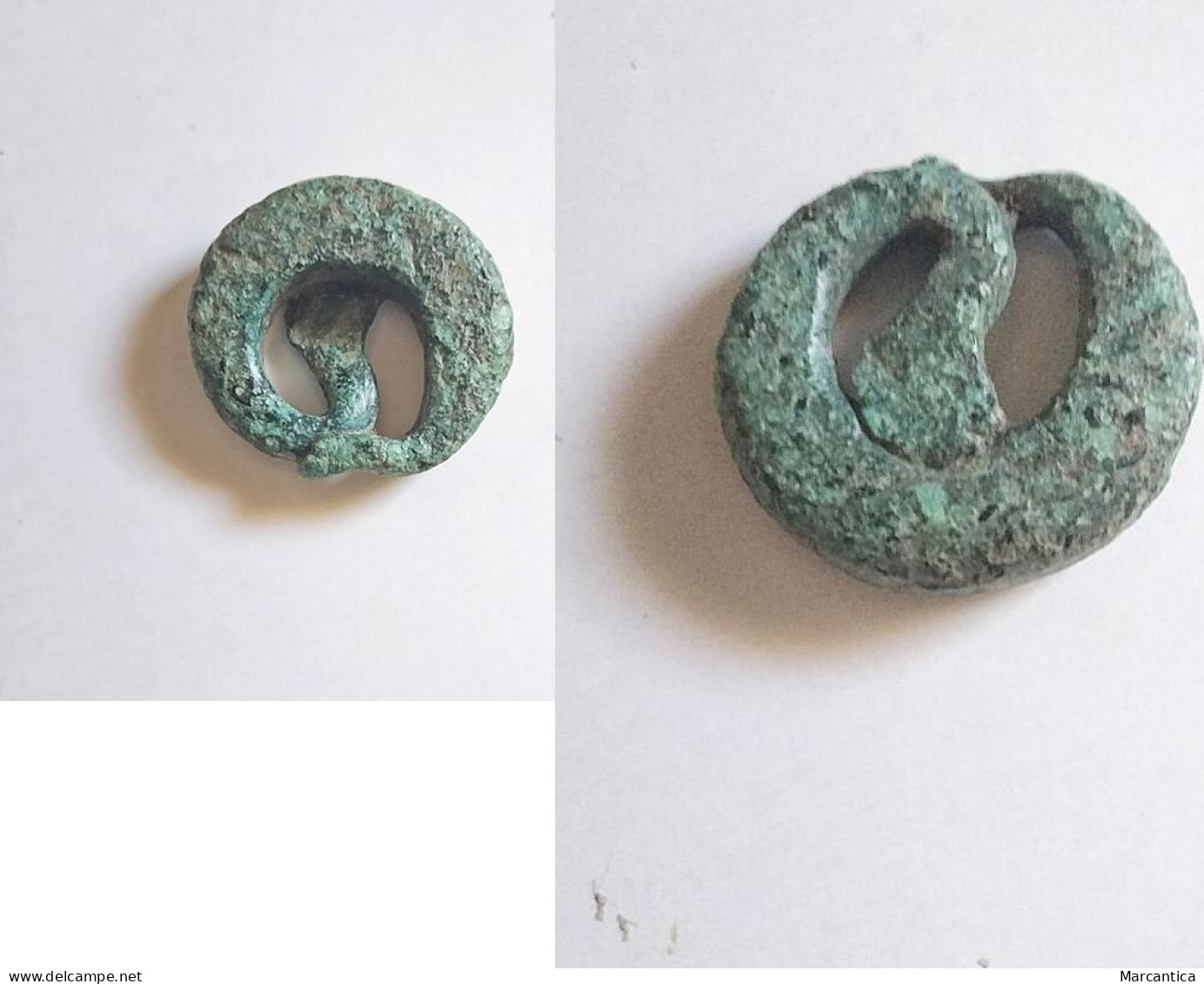 Roman Artifact. Earring?, Amulet?... Spiral To Identify. - Archeologie