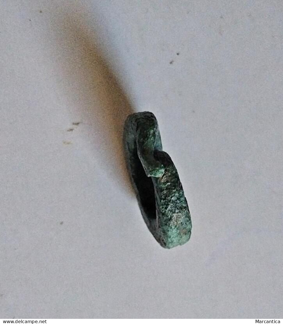 Roman Artifact. Earring?, Amulet?... Spiral To Identify. - Archeologia
