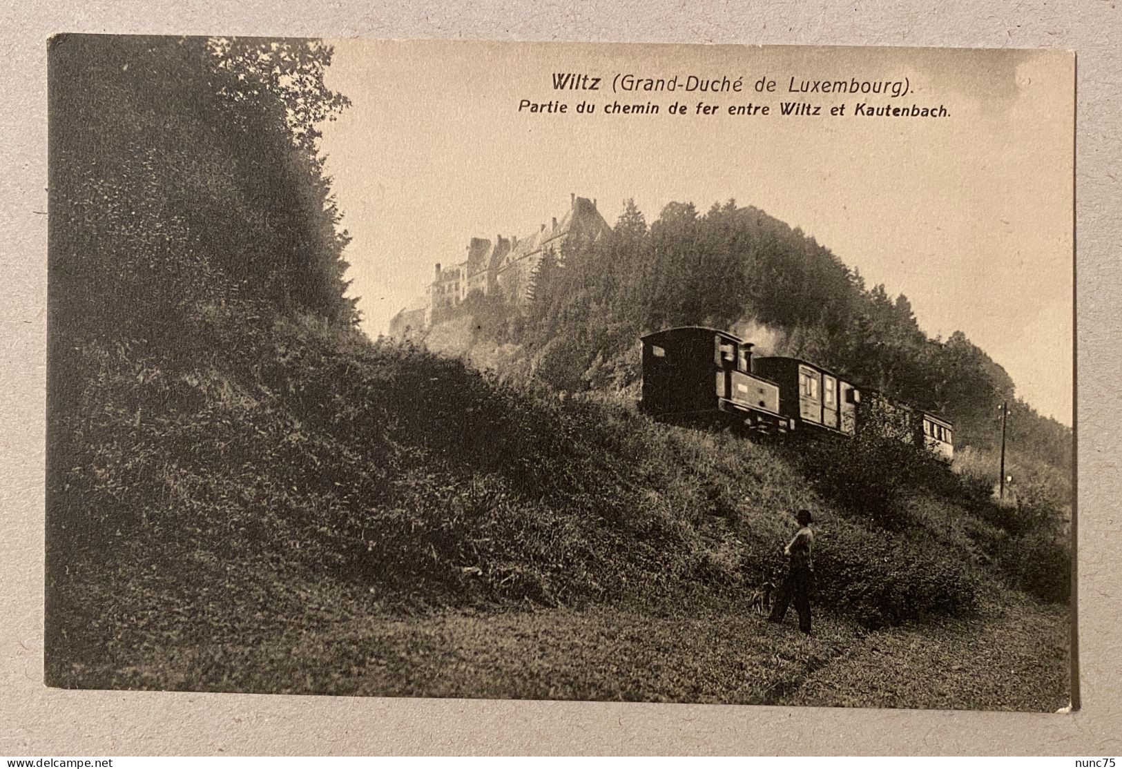 ••  NEW ••  WILTZ KAUTENBACH -  Bernhoeft  No 339  Train Zug Bahnhof Gare - Wiltz