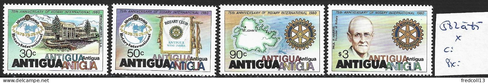 ANTIGUA 582 à 85 * Côte 5 € - 1960-1981 Ministerial Government