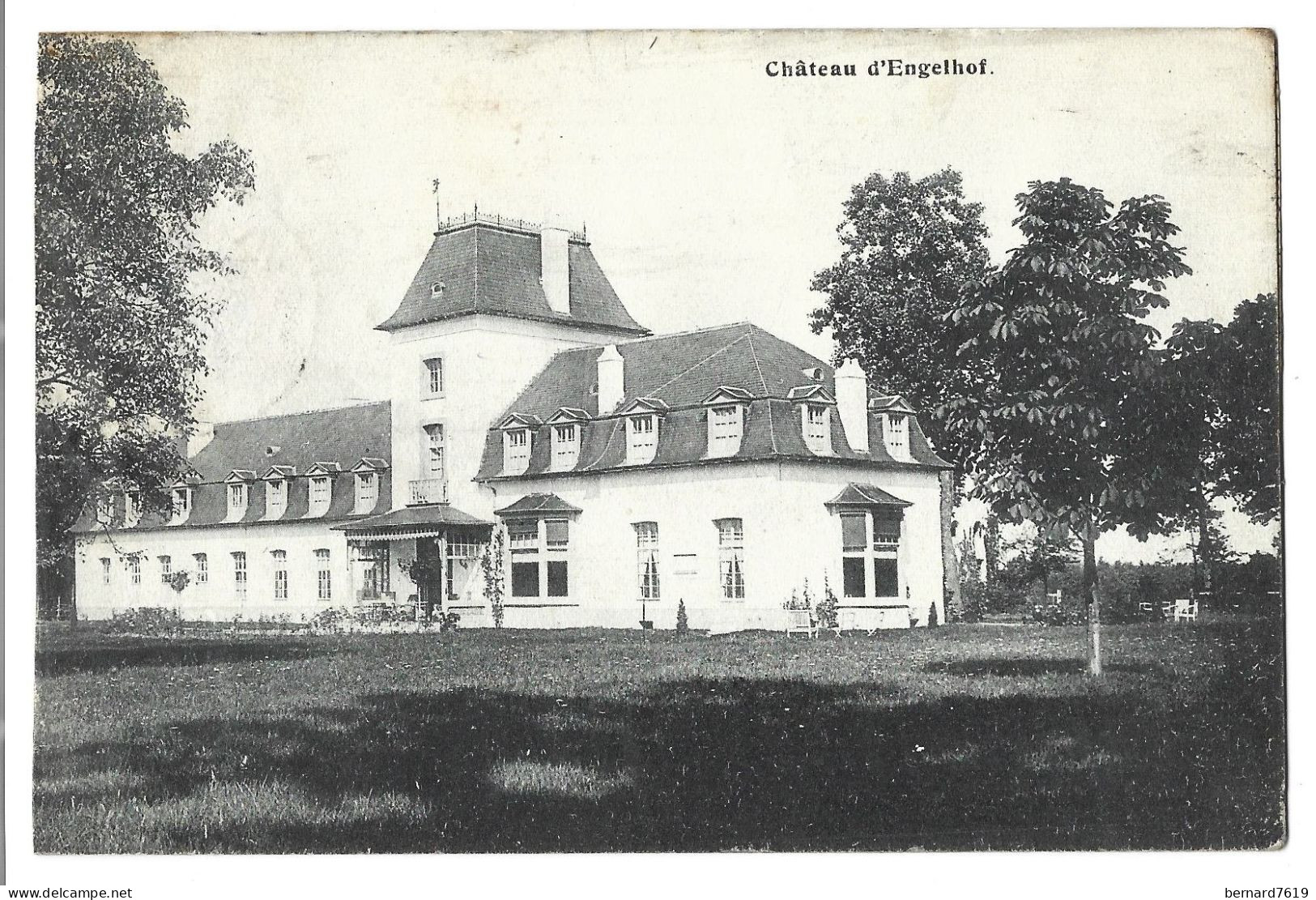 Belgique     - Chateau D'engelhof - Baronne  De Beeckman  - Wittouck    Houthaelem - Tessenderlo