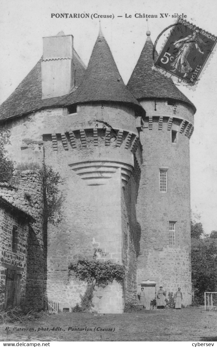 PONTARION - Le Château XVe Siècle - Pontarion