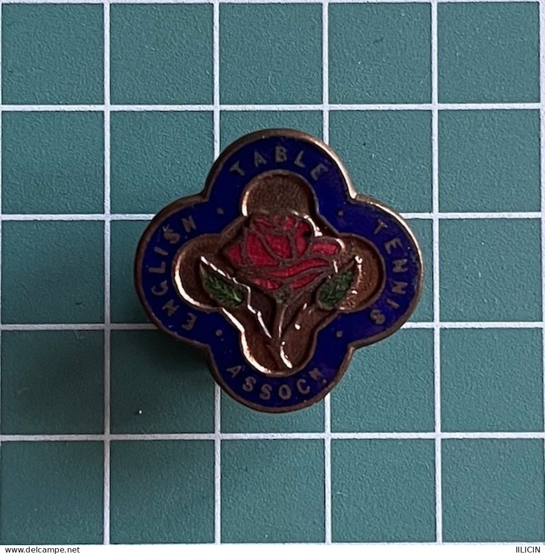 Badge Pin ZN013094 - Table Tennis (Ping Pong) England Federation / Association / Union - Table Tennis