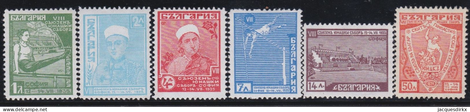 Bulgaria     .  Y&T  .  258/263  (2 Scans)    .    **        .    MNH - Neufs