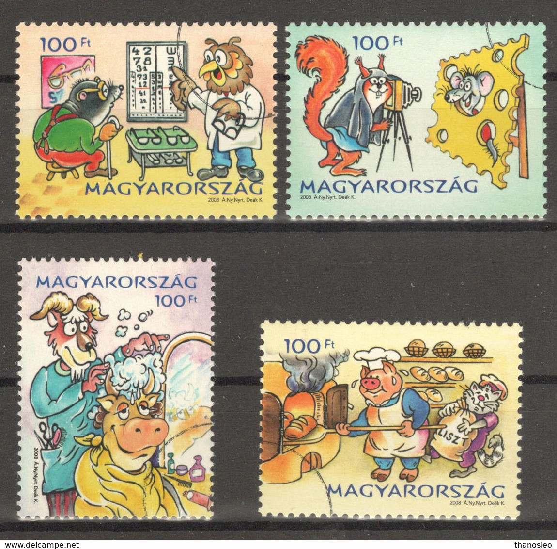 Hungary Specimen 2008 Comics MNH VF - Neufs