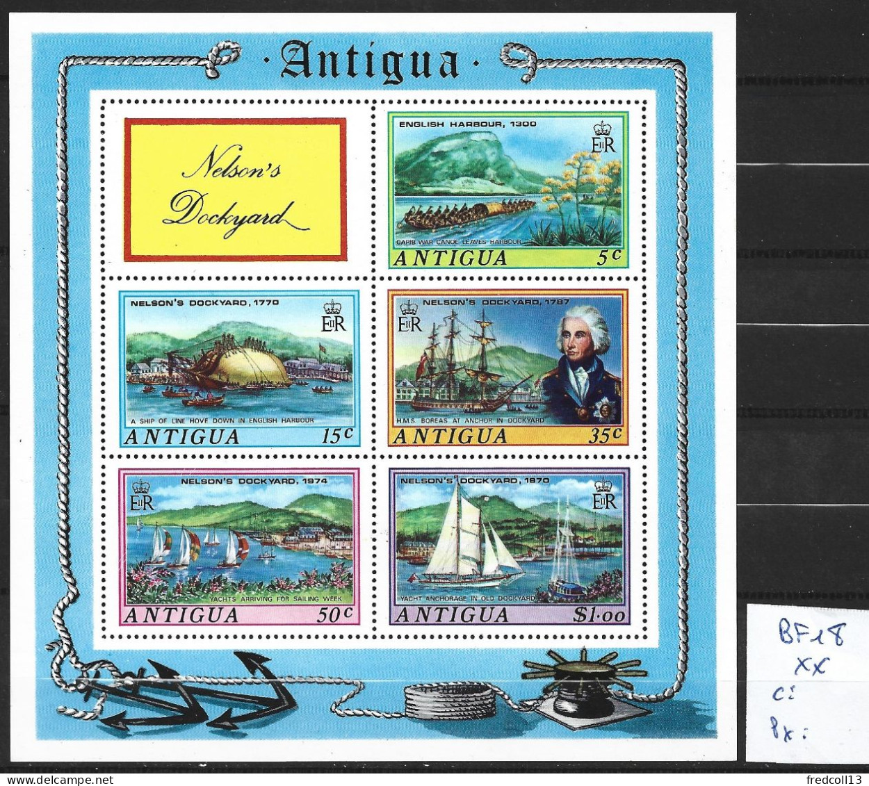 ANTIGUA BF 18 ** Côte 8 € - 1960-1981 Ministerial Government