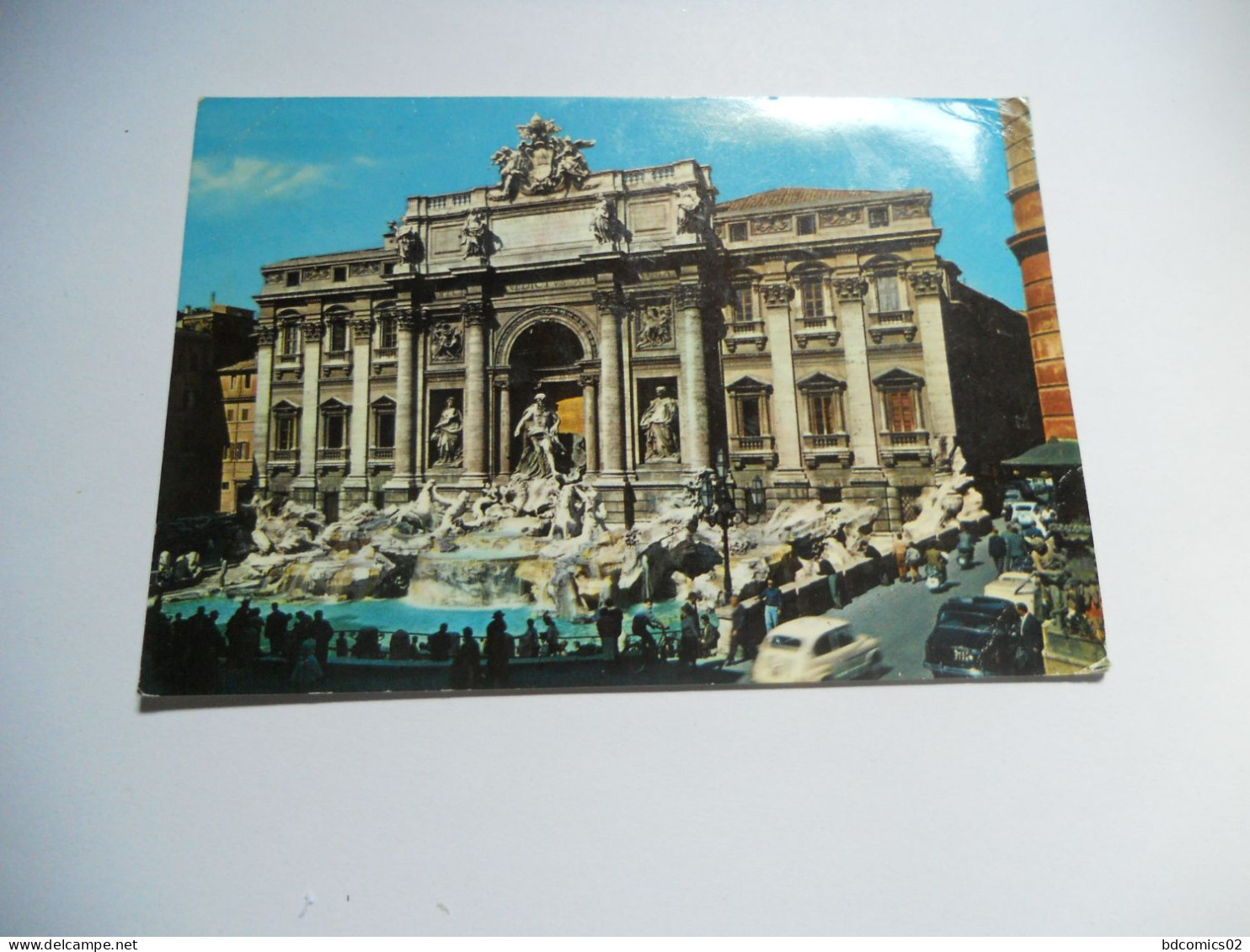 ITALIE   CARTE  COULEUR ROMA ROME FONTAINE DE TREVI EDIT ENRICO VERDESI - Fontana Di Trevi