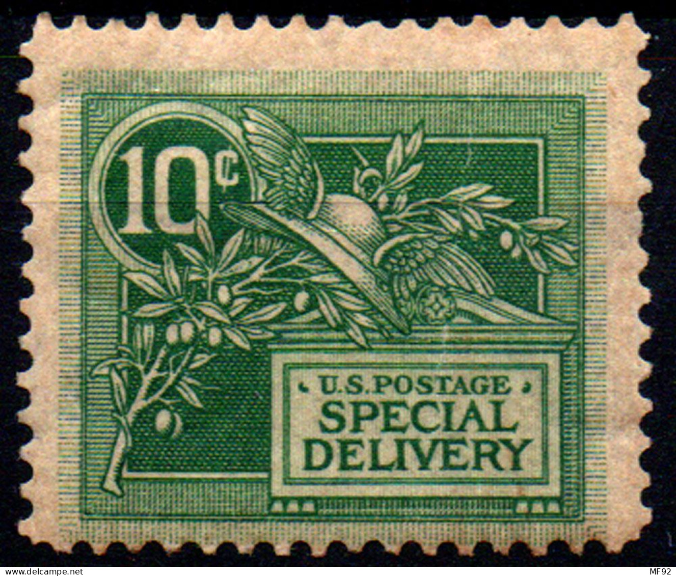 Estados Unidos (Urgente) Nº 7. Año 1908 - Unused Stamps