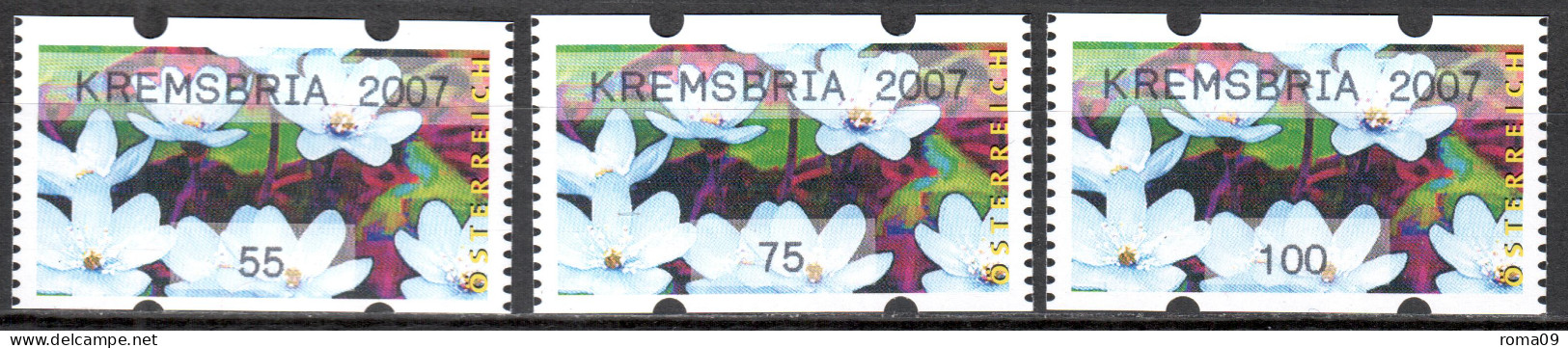 MiNr. ATM 6 F, Eindruck: „KREMSBRIA 2007“; Postfrisch (**) - Automatenmarken [ATM]