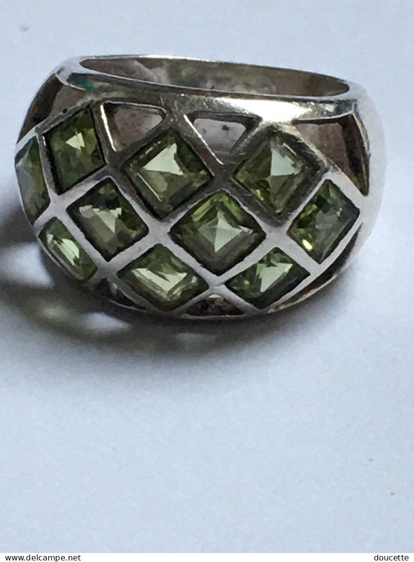 bague en argent massif taille :56