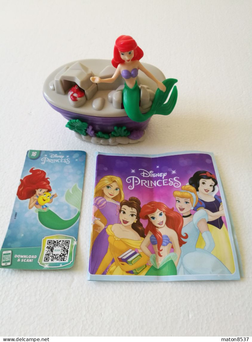 Kinder : MPG DV-E-09-B  Maxi-Ei -Inhalte 2021-25 - Disney Princess + Card + BPZ - Ü-Ei