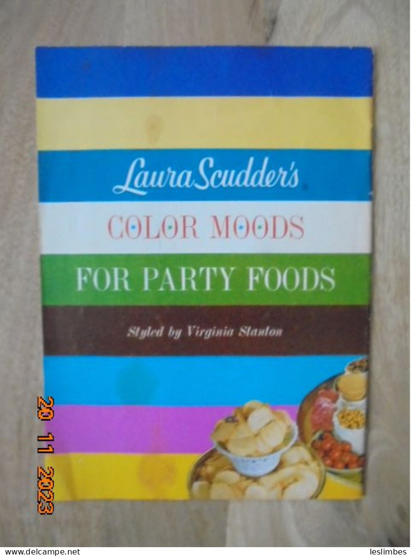 Laura Scudder's Color Moods For Party Foods Styled By Virginia Stanton 1962 - Noord-Amerikaans