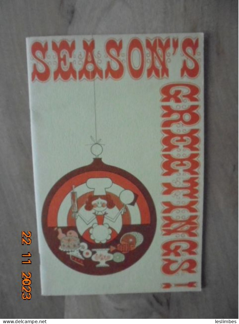 Season's Greetings Holiday Recipes - Home Economics Staff,  Sacramento Municipal Utility District (SMUD) - Noord-Amerikaans