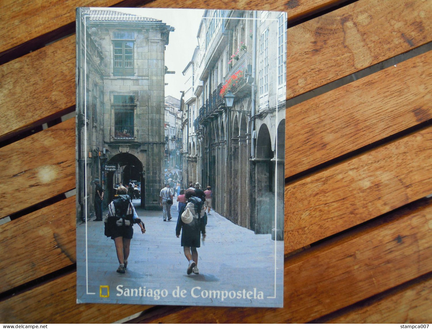 SPAIN Santiago De Compostela  Used Circule Gelopen - Santiago De Compostela