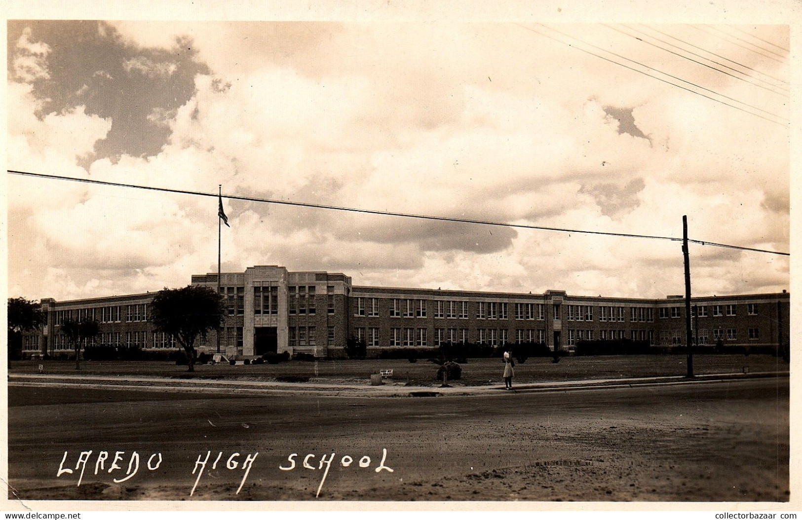 Real Photo Laredo High School, Kids Texas, United States - Laredo