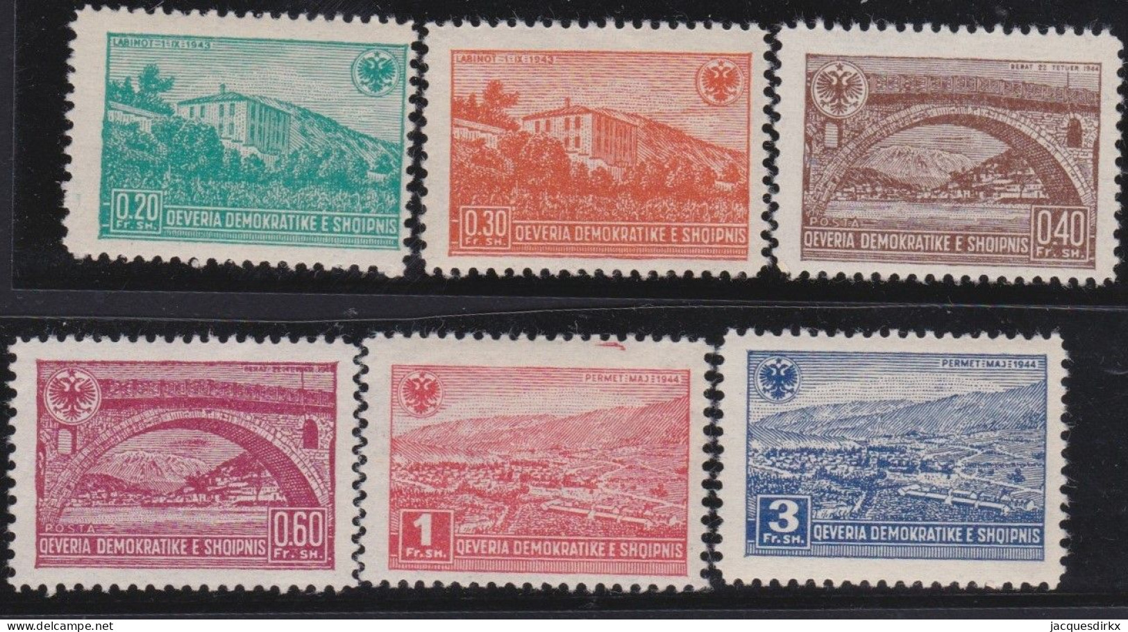 Albania      .  Y&T  .   330/333     .    **         .    MNH - Albanië