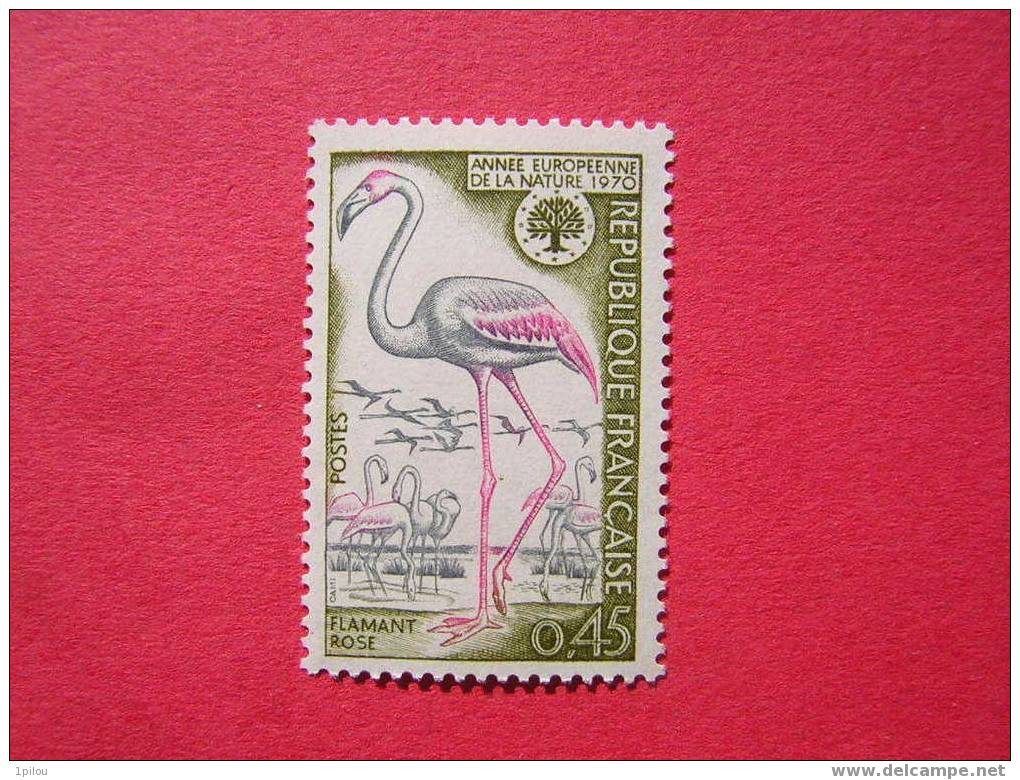 FRANCE : N° 1634  NEUF**  FLAMANT ROSE - Flamants