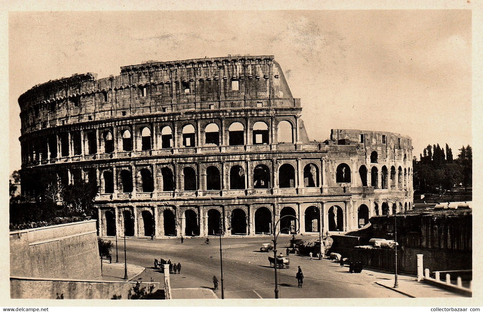 Real Photo, Roma, Coliseum, Sculpture ,Architecture, Buildings,art - Expositions