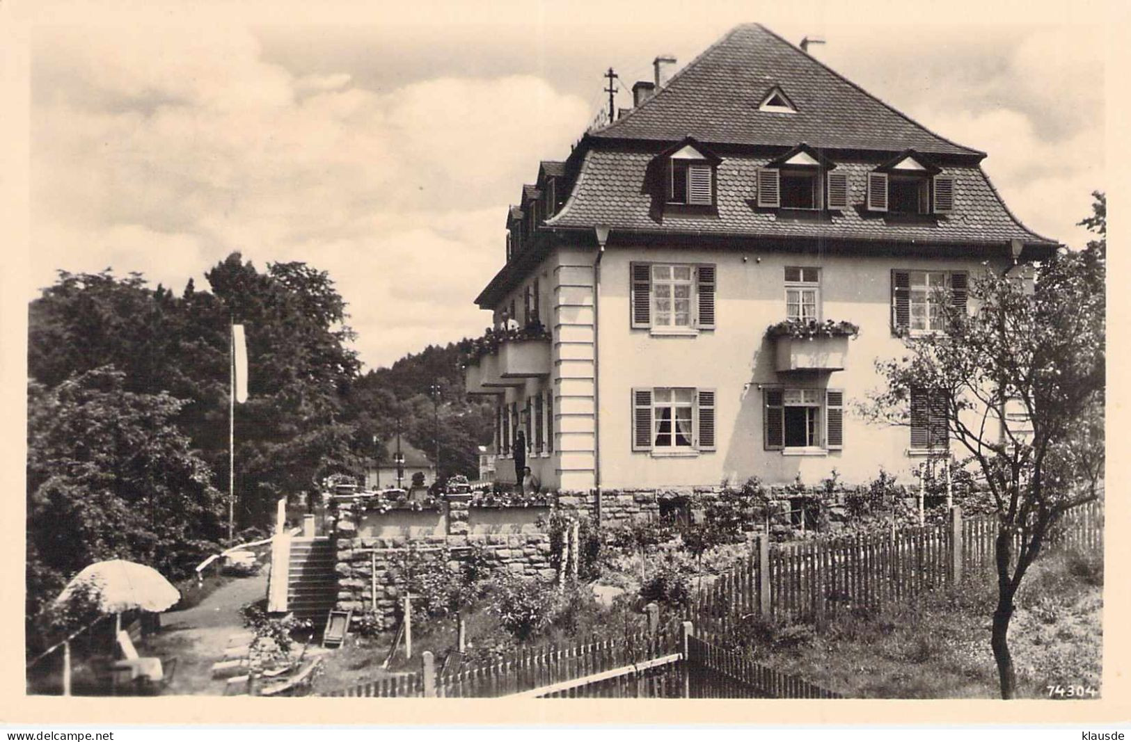 Bad Neuhaus / Saale Kurhaus Waldfrieden Gel.1937 - Neustadt Waldnaab